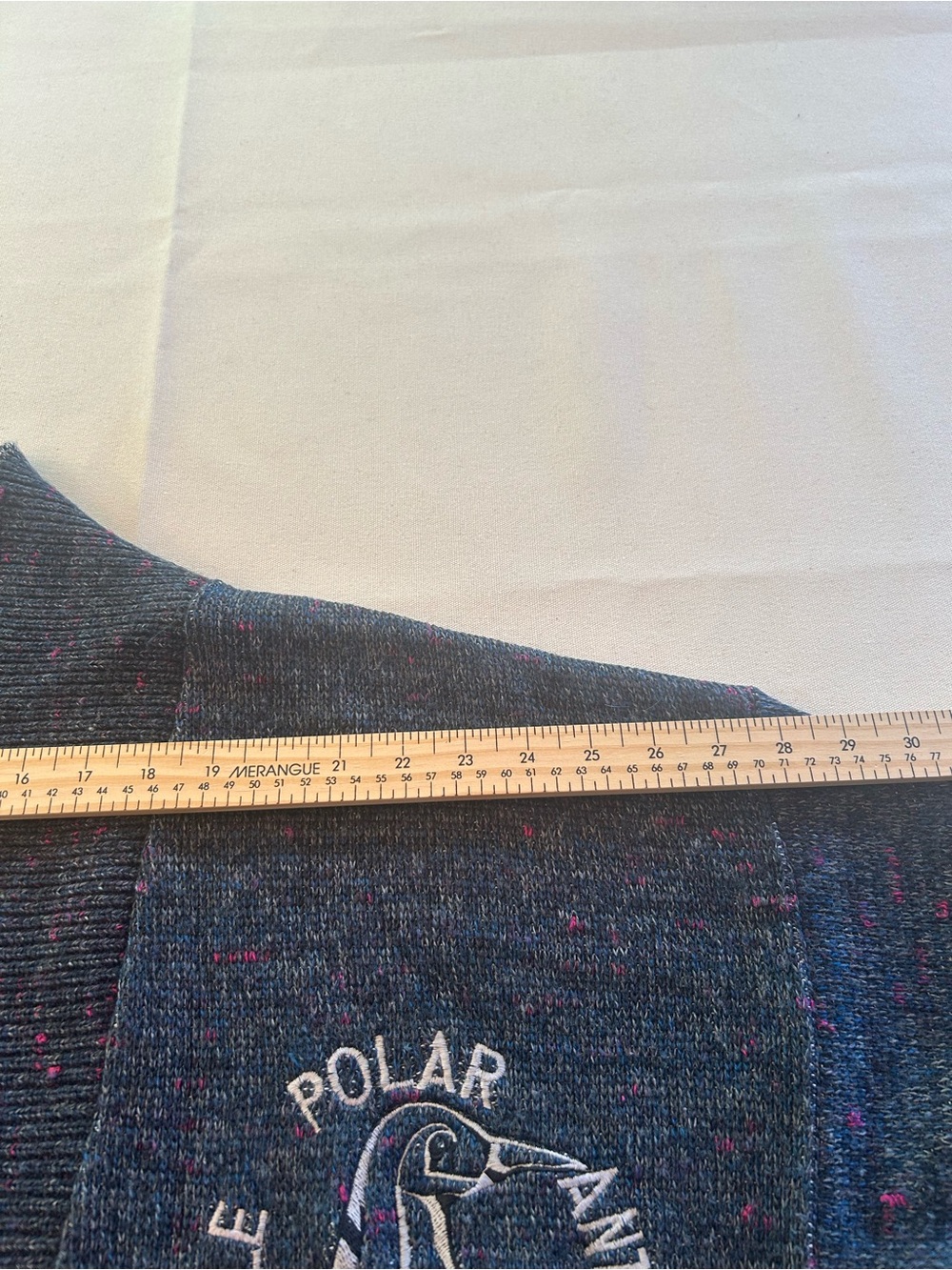 Guy Laurent Vintage Men's Wool Blend Polar Penguin Cardigan Sweater XL - Picture 8 of 12
